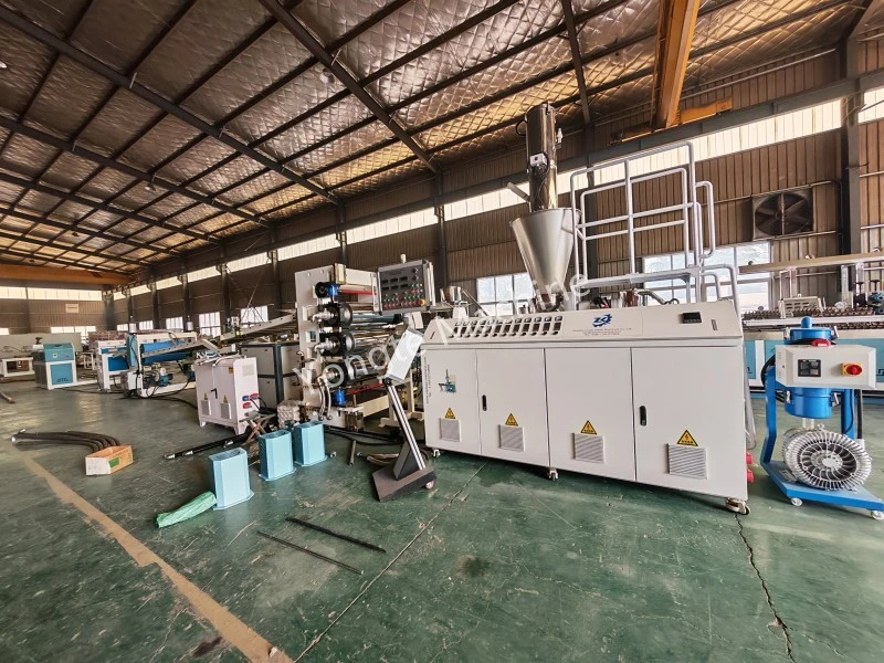 Linha de extrusão de folha fina de PVC de 1200 mm