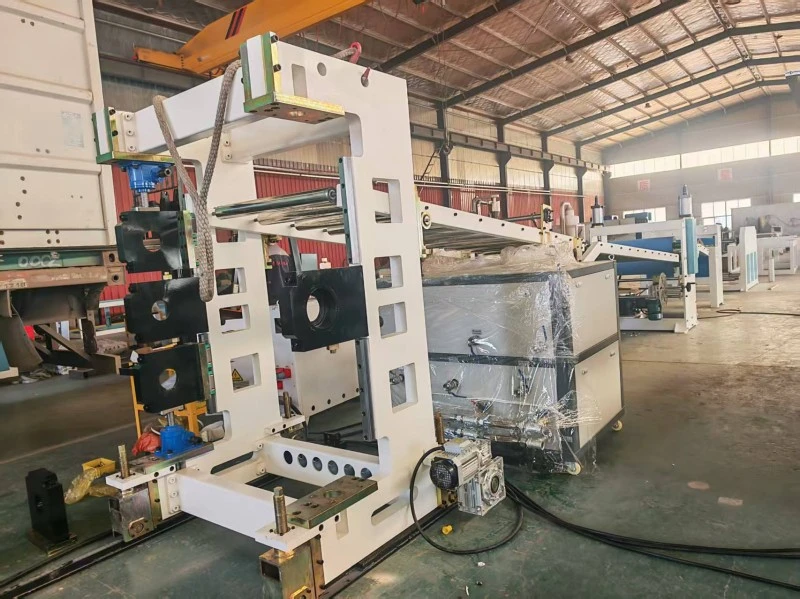 Produção de linha de extrusão de folha de PVC de 600 mm