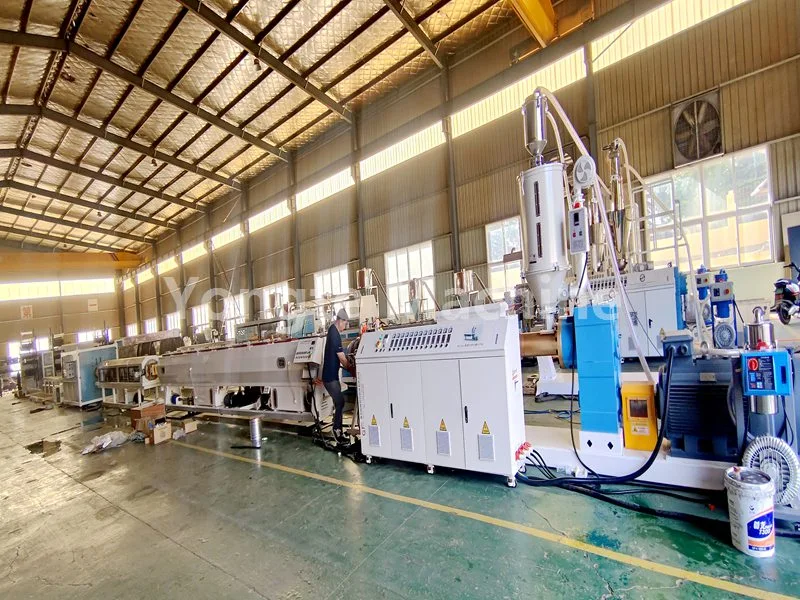 Máquina para fabricar tubos PE de grande diâmetro de 315-630 mm