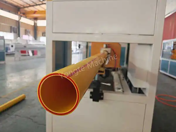 Linha de coextrusão de tubo PPR de três camadas de 75-125 mm da Argélia