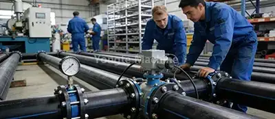 250mm Water Supply Pe Pipe Production Line