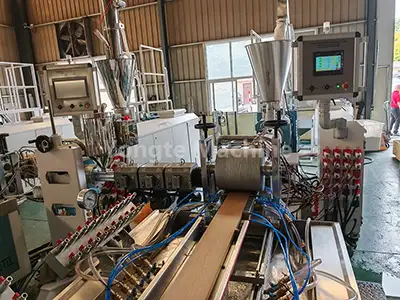 Hollow Wpc Board Production Line