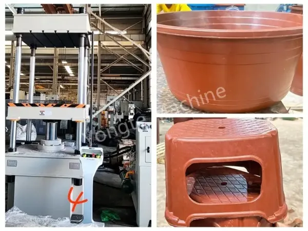 Máquina de moldagem de plástico para clientes africanos – Solução de reciclagem e reutilização de resíduos plásticos