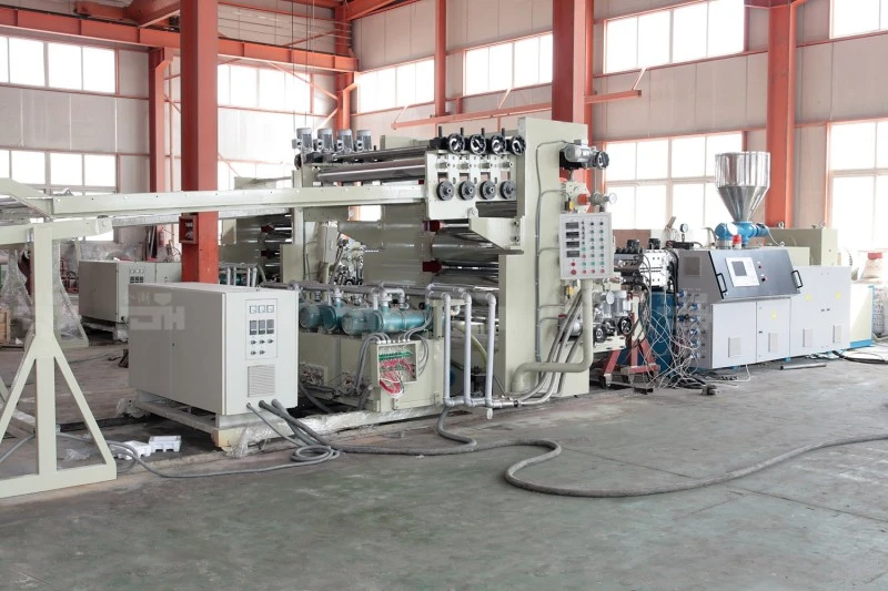 Máquina para fabricar placas PMMA