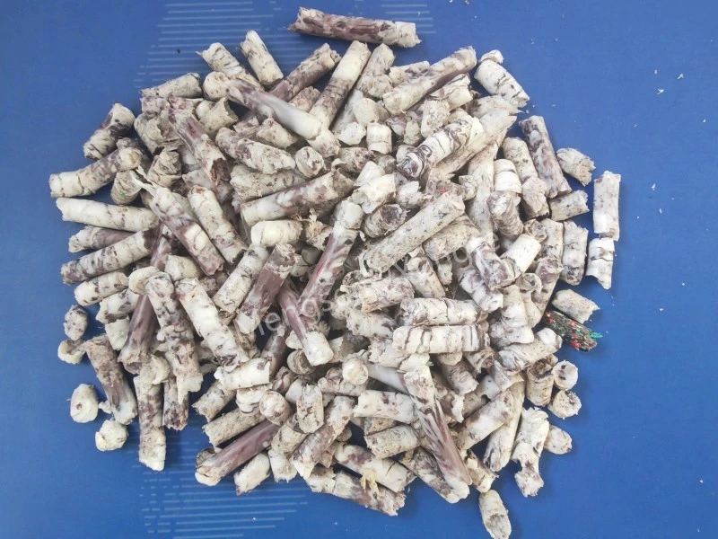 Limpeza de filme plástico sem água e máquina compacta de fabricação de pellets